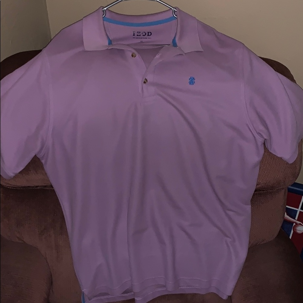 Izod Men’s Purple Polo shirt LT